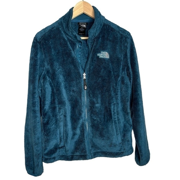 The North Face Women's Teal Osito Zip Up Jacket - Picture 1 of 7